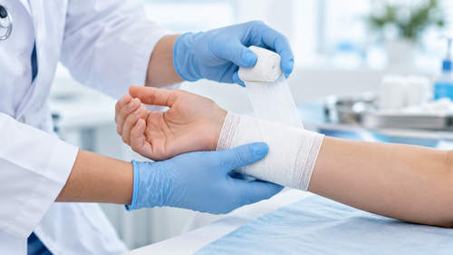 Welches Fixiermaterial wird für welchen Verband genutzt?