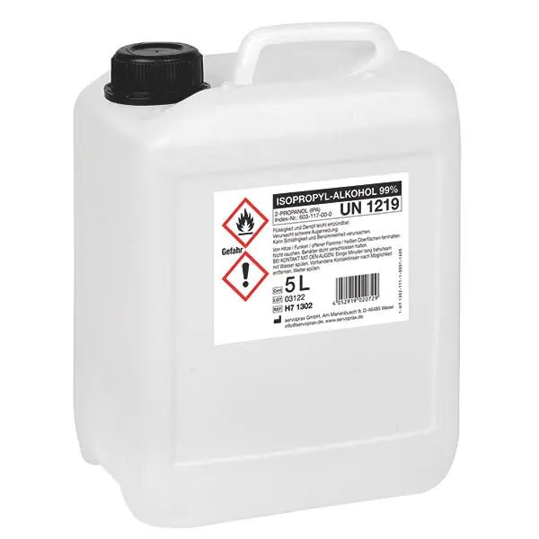 Isopropyl - Alkohol - 99 % - 5 Liter - Servoprax