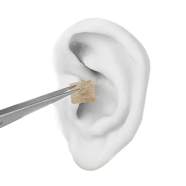 Ohr Dauernadeln - Größe: S, 0,2 x 2 x 1 mm - Servoprax
