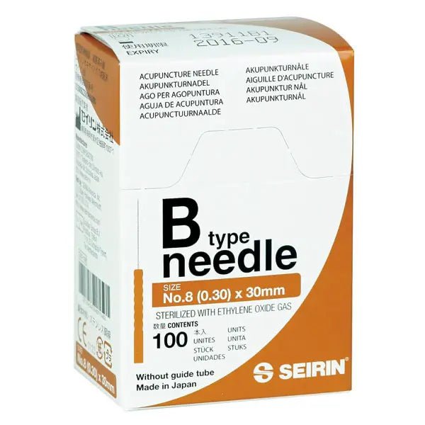 Akupunkturnadeln Typ B - braun - Seirin/3B