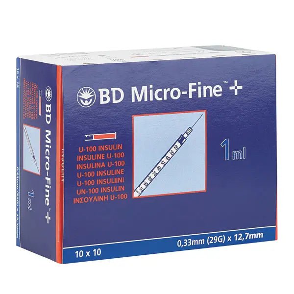 Insulinspritzen Microfine Plus - U 40 - BD Becton Dickinson