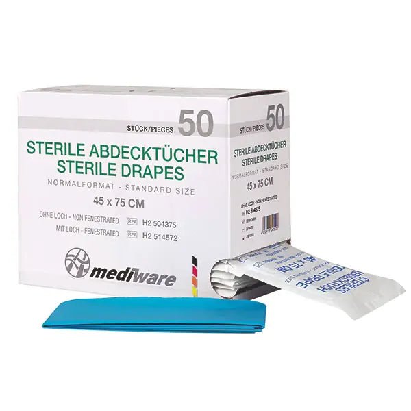 Abdecktücher / Lochtücher Normalformat - ohne Loch - Mediware