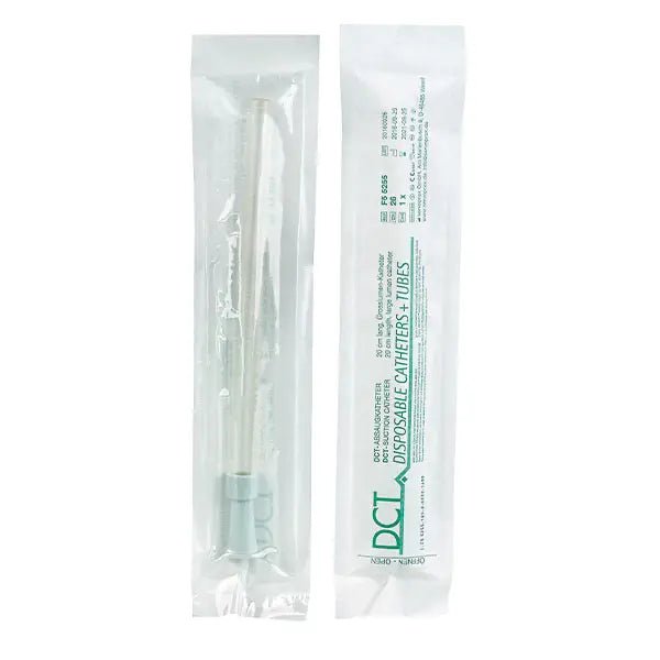 DCT Grosslumen Absaugkatheter - Katheter, Ch. 26, 20 cm - DCT Katheter