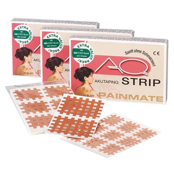 Gittertape - pack - Packung mit 20 Blatt - rot - AQ - Strip