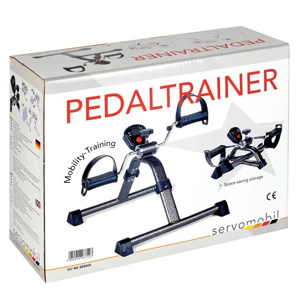 Pedal Beintrainer mit digitalem Pedometer - Servoprax