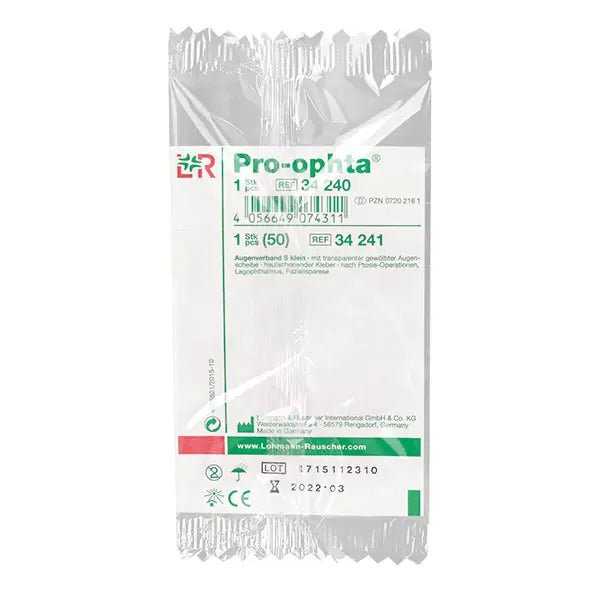 Pro - ophta Augenverband S - klein - Lohmann und Rauscher