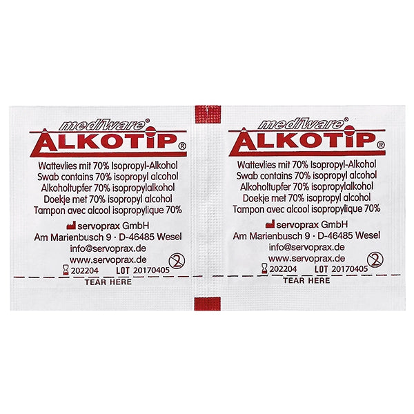 Alkotip ECO-Standard Alcohol Swabs