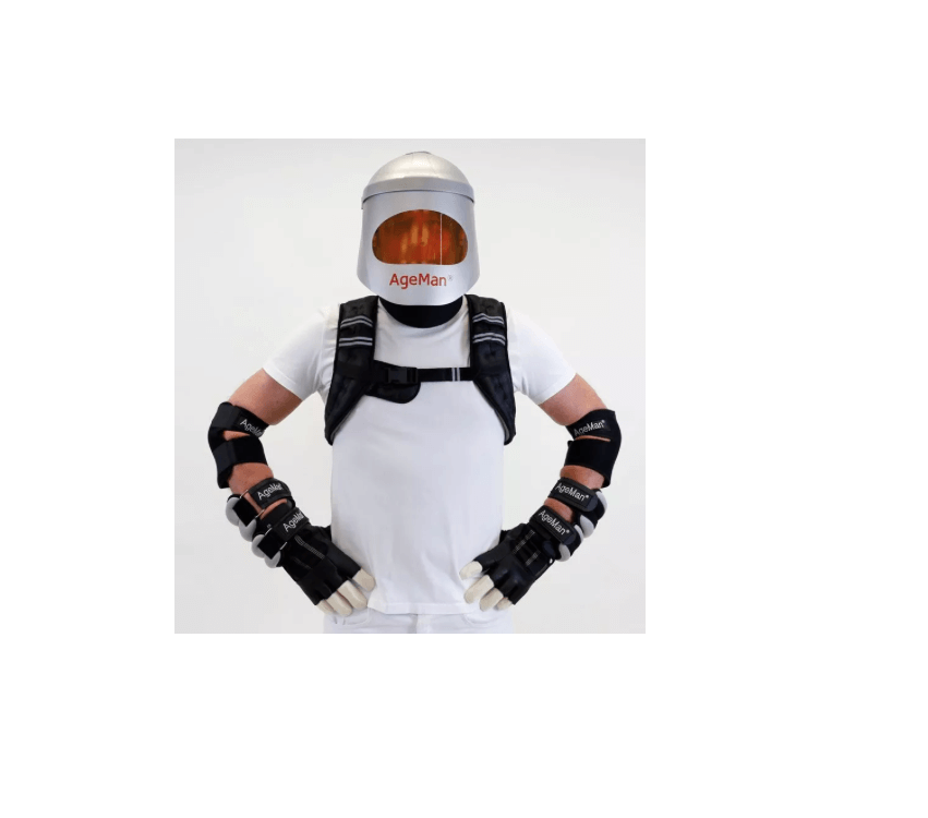 AgeMan® Alterssimulator Basic – Der realistische Alterssimulationsanzug - Erler - Zimmer