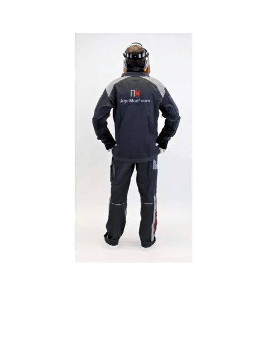 AgeMan® Alterssimulationsanzug Premium – Ganzkörper - Simulator für realistische Alterserfahrung - Erler - Zimmer