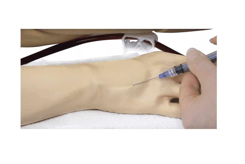Arm zur intravenösen Injektion für GERi/KERi Pflegepuppe - Erler - Zimmer