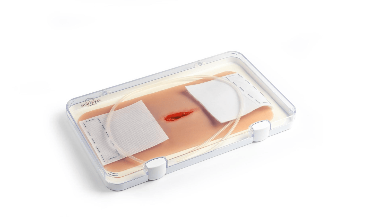 Wundmoulage Stichverletzung Hals - Erler - Zimmer
