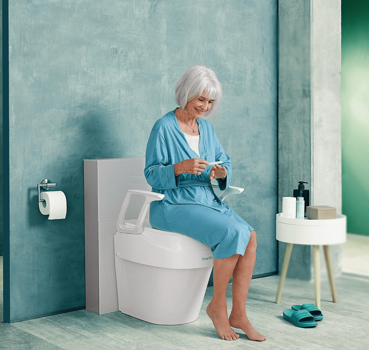Toilettensitzerhöhung - Servoprax