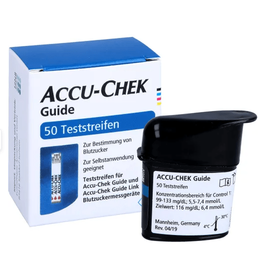 Accu Chek Guide Teststreifen - Roche Diabetes Care Deutschl.GmbH
