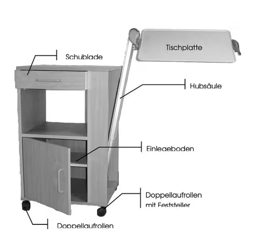 Nachttisch Arminius - Burmeier