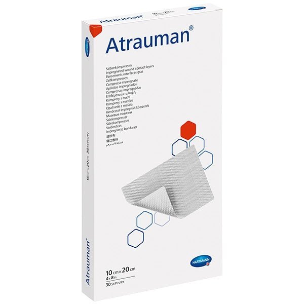 PAUL HARTMANN AGAtrauman Salbenkompressen steril wirkstofffrei hydrophober PolyestertüllDocMed GmbH