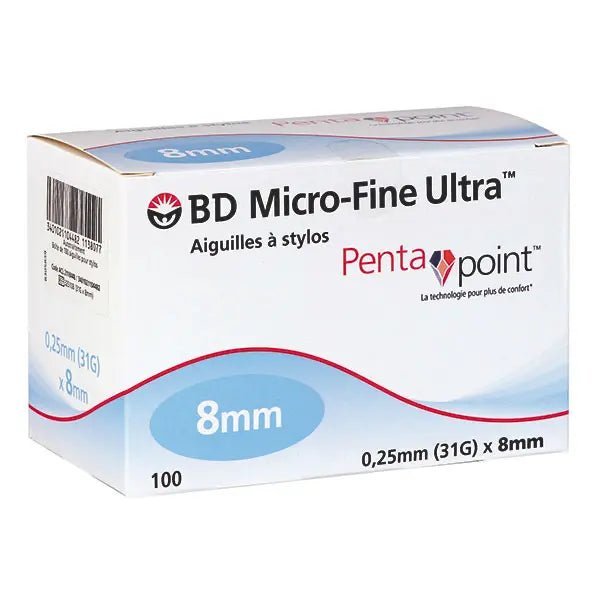 BD Becton DickinsonBD Micro-Fine Ultra Pen-Nadeln | 31 G | Ø 0,25 mmDocMed GmbH