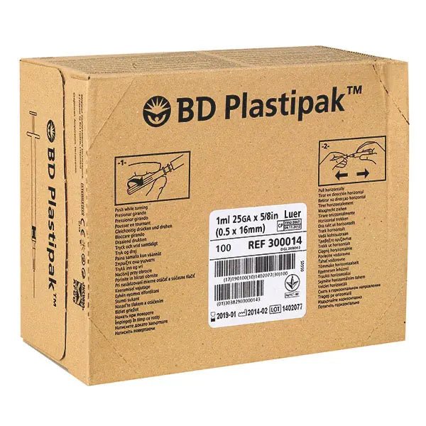 BD Becton DickinsonBD Plastipak Tuberkulinspritzen 1 ml, LuerDocMed GmbH