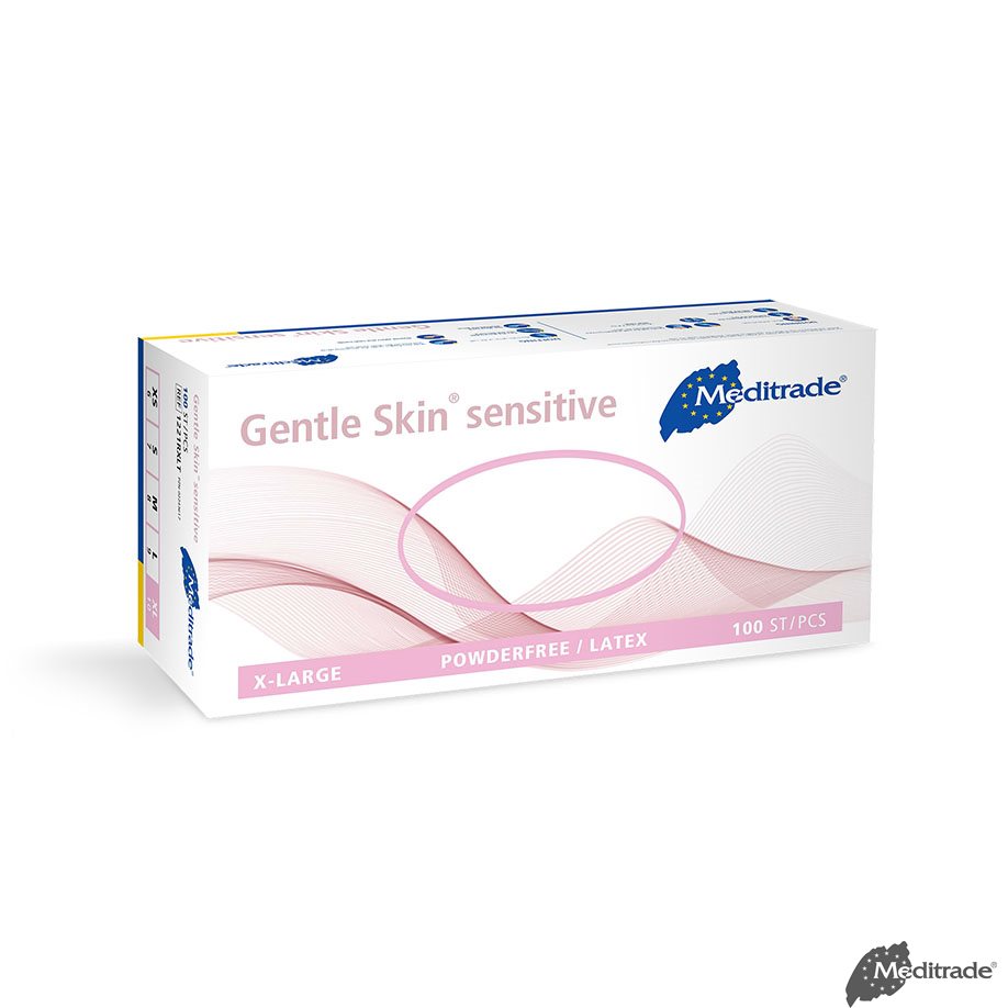 Gentle Skin sensitive U.-Handschuhe Latex, PF, unsteril