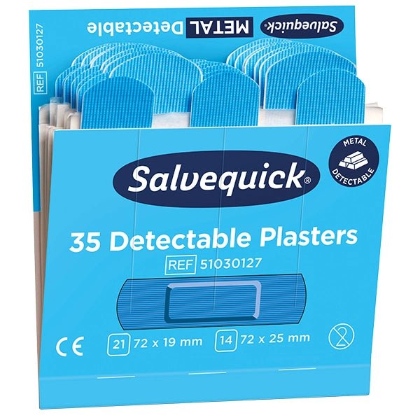 SalvequickPflasterstrips Blue Detectable RefillDocMed GmbH