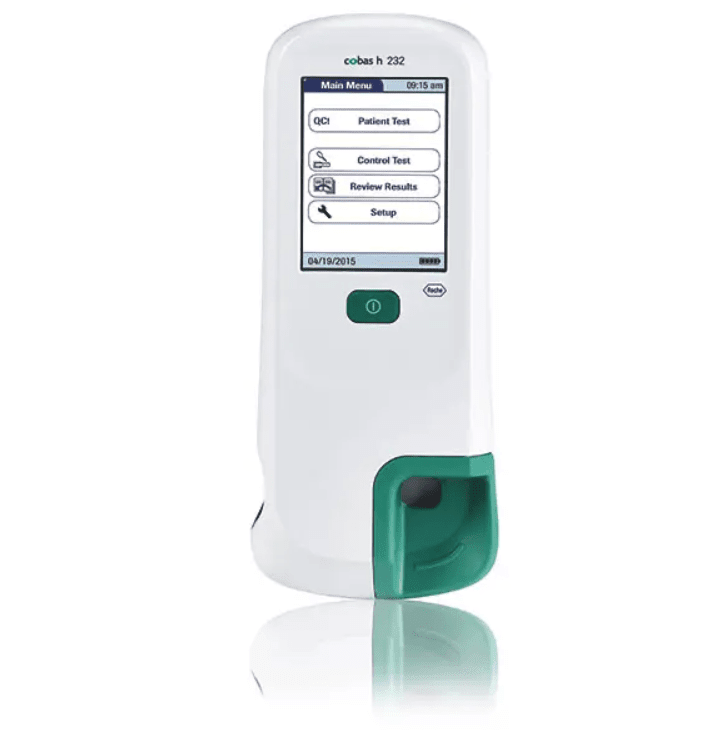 Roche Diabetes Care Deutschl.GmbHPoint-of-Care Analysegerät | cobas h 232 | ohne BarcodescannerDocMed GmbH