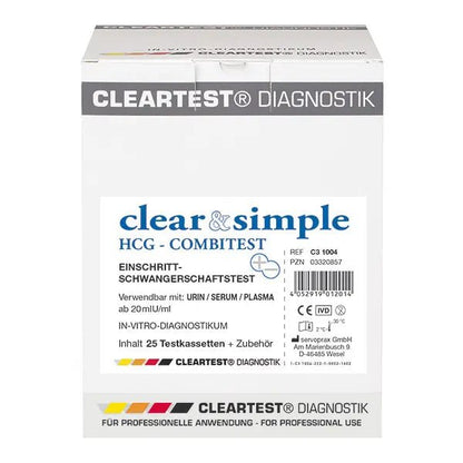HCG - Combi Testkassetten - CLEARTEST