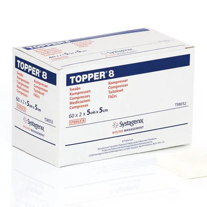 Topper 8, Mehrzweckkompressen steril - 7.5 x 7.5 cm - 3M/Solventum