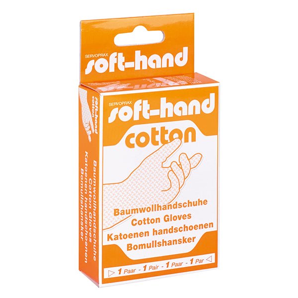 Cotton Zwirnhandschuhe - Paarweise im Karton - Soft - Hand
