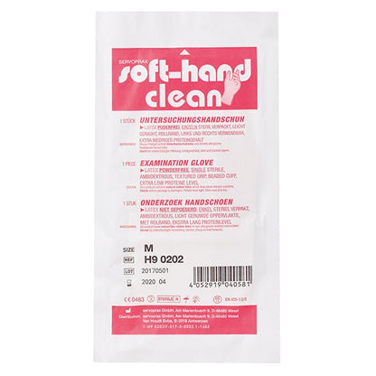 Clean einzeln steril verpackt - S - klein - Soft - Hand