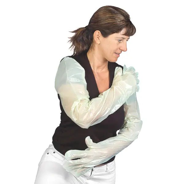 Ganzarmhandschuhe - Universalgröße - Soft - Hand