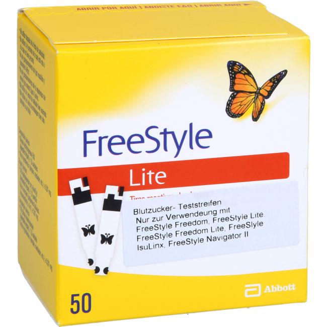FreeStyle Lite Import 50 test strips