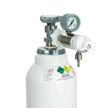 Druckminderer mit regelbarem Flow - 0 - 15 l/min - HUM