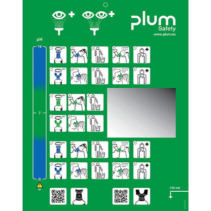 pH Neutral - Augenspülflasche - im Einzelkarton verpackt - Plum