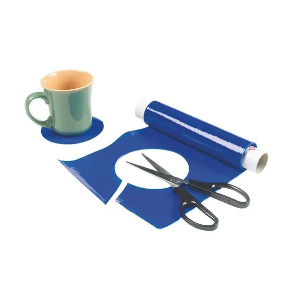 Dycem - Folie auf der Rolle - blau - Dycem Limited