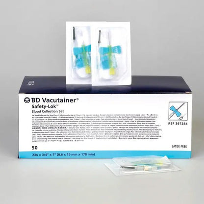 Vacutainer Safety Lok Blutentnahmeset - hellblau - BD Becton Dickinson