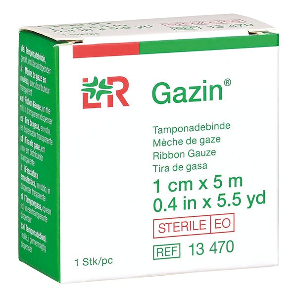 Gazin Tamponadebinden - 5 cm x 5 m - Lohmann und Rauscher