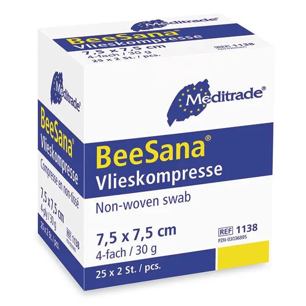 Vliesstoffkompressen - 4 - fach, 40 g - BeeSana