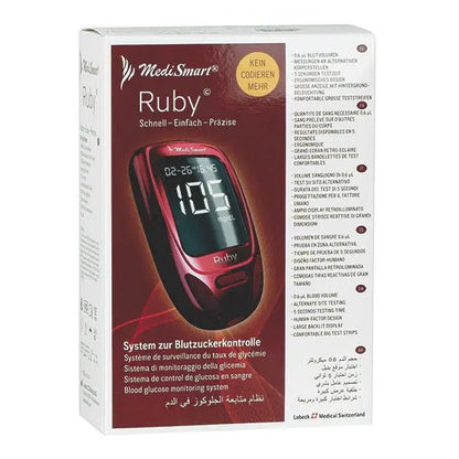 Ruby Blutzuckermesssystem - MediSmart