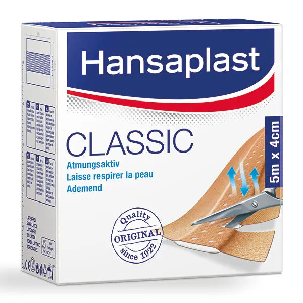 Hansaplast Classic BDF 5m x 4/6/8cm