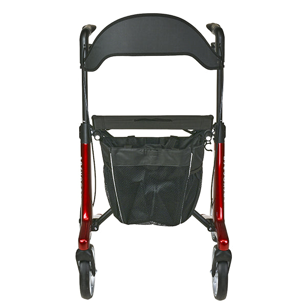 Carbon Rollator mit PU-Bereifung