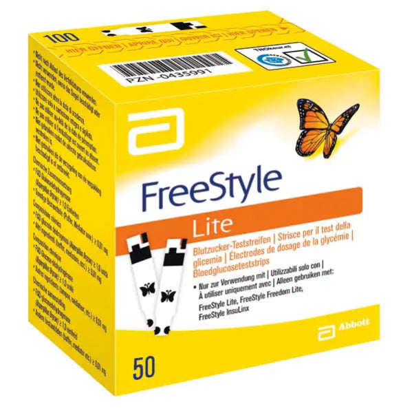 FreeStyle Lite Import 50 test strips