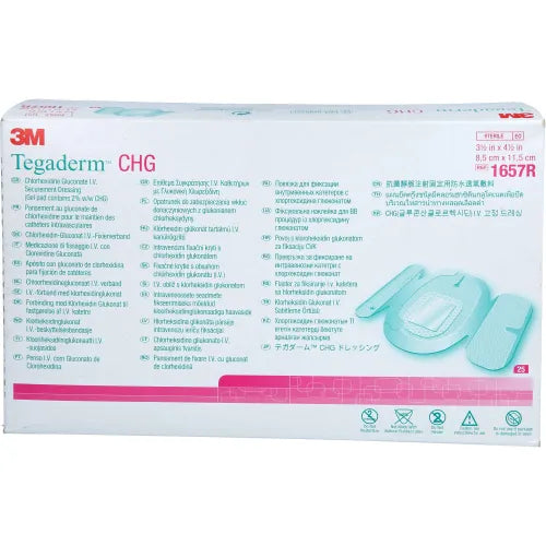 Tegaderm CHG Chlorhexidine Gluconate IV Fixation Dressing