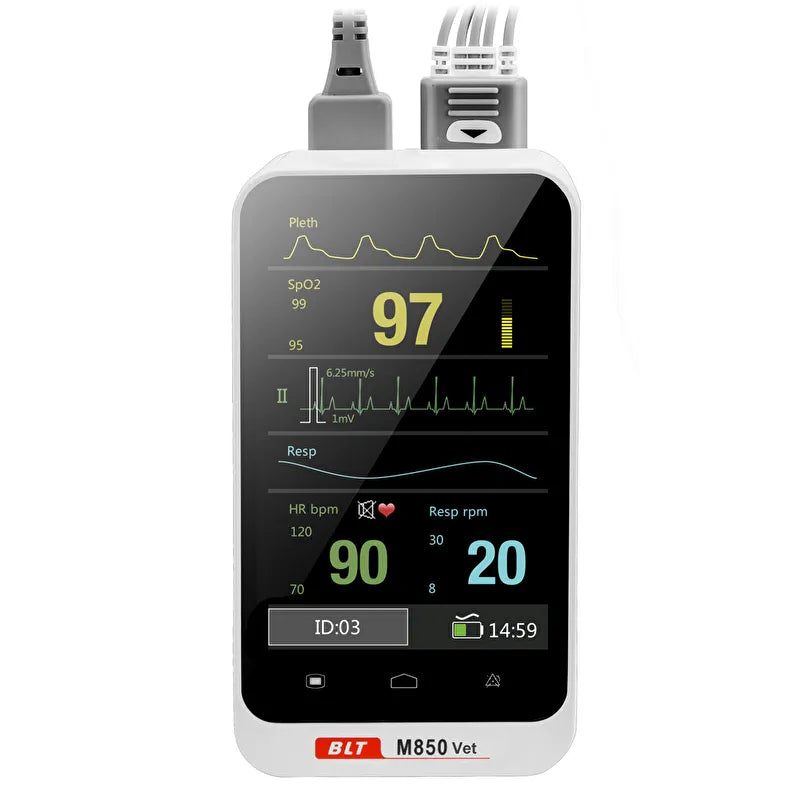Biolight M850 – Mobiler Handheld Patientenmonitor mit SpO₂ und EKG