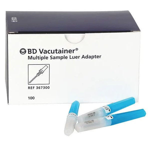 BD Vacutainer Luer-Adapter steril blau