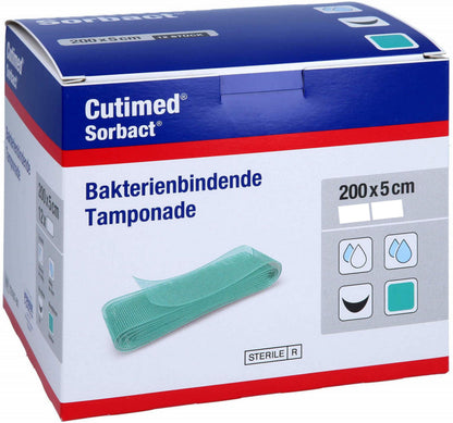 Cutimed Sorbact Tamponaden 5x200 (10Stk)