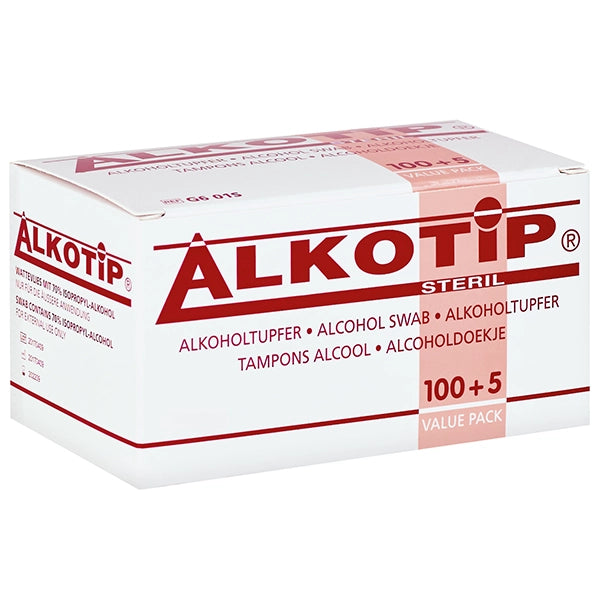 Alkotip Alkoholtupfer, steril - 6,5 x 3 cm