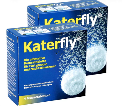 Katerfly Elektrolyt-Vitamin C-Komplex Brausetabletten