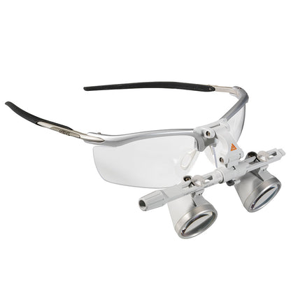 Binokularlupenset A HR 2.5x/420 mm mit i-View Lupenträger