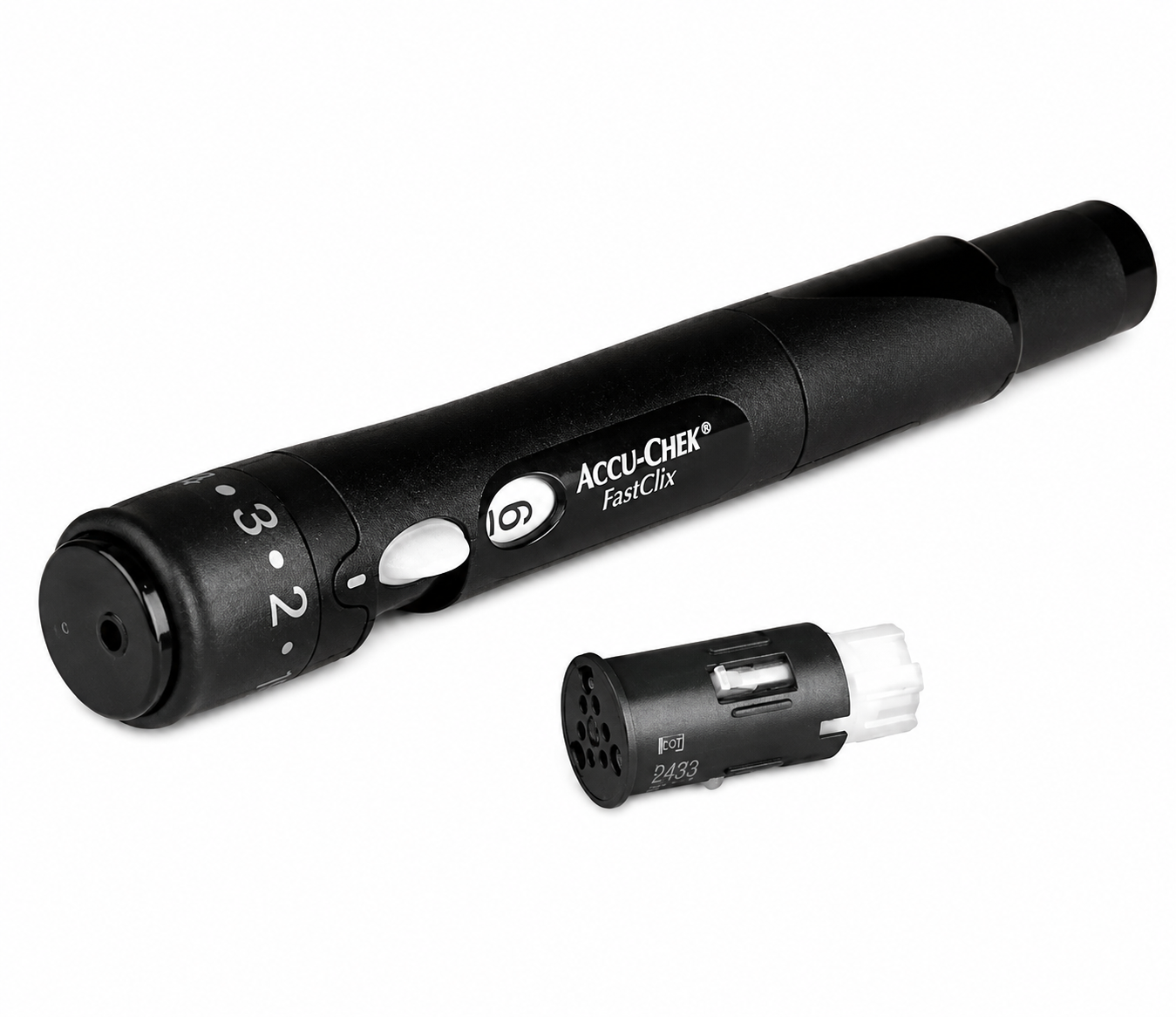 Accu-Chek FastClix set, lancing device with 12 lancets