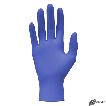 Meditrade Nitril Viola Untersuchungshandschuhe PF, latexfrei unsteril