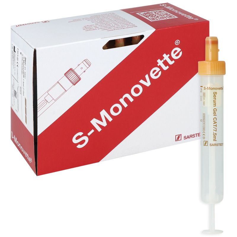 S-Monovette Serum Gel - 7.5 ml